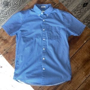 American Eagle Short Sleeve Button-Up